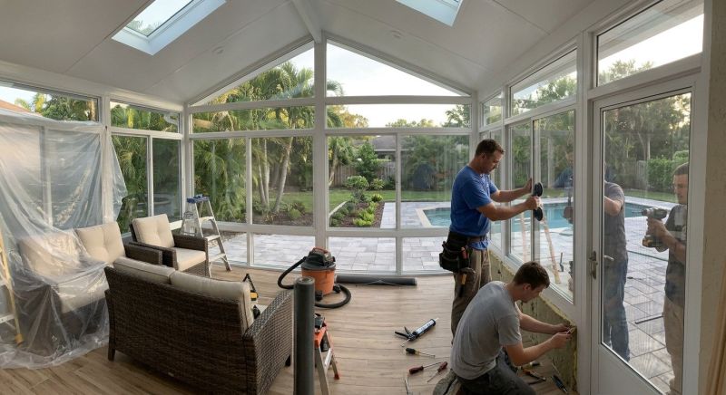 Florida Room Installation in Asheville, NC