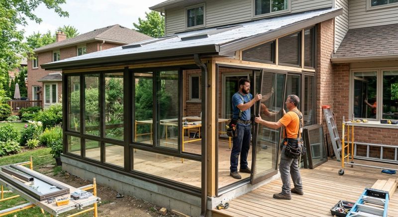 Enclosed Patio Installation in Cincinnati, OH