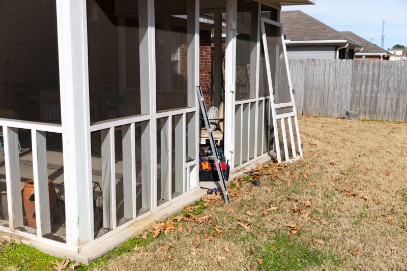 Enclosed Porch Installation in Austin, TX