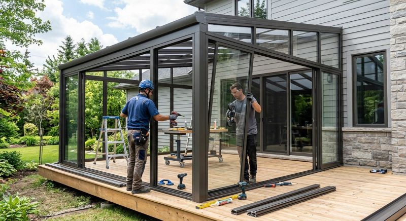 Patio Enclosure Installation in Austin, TX