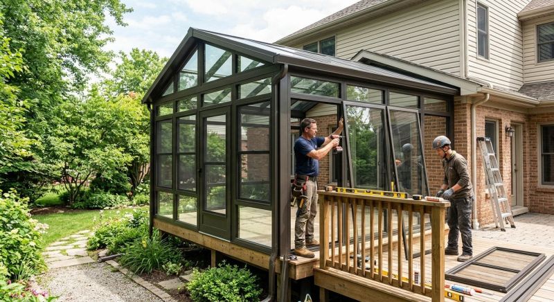 Three Season Room Installation in Cincinnati, OH