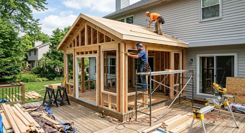 Three Season Room Installation in Dallas, TX
